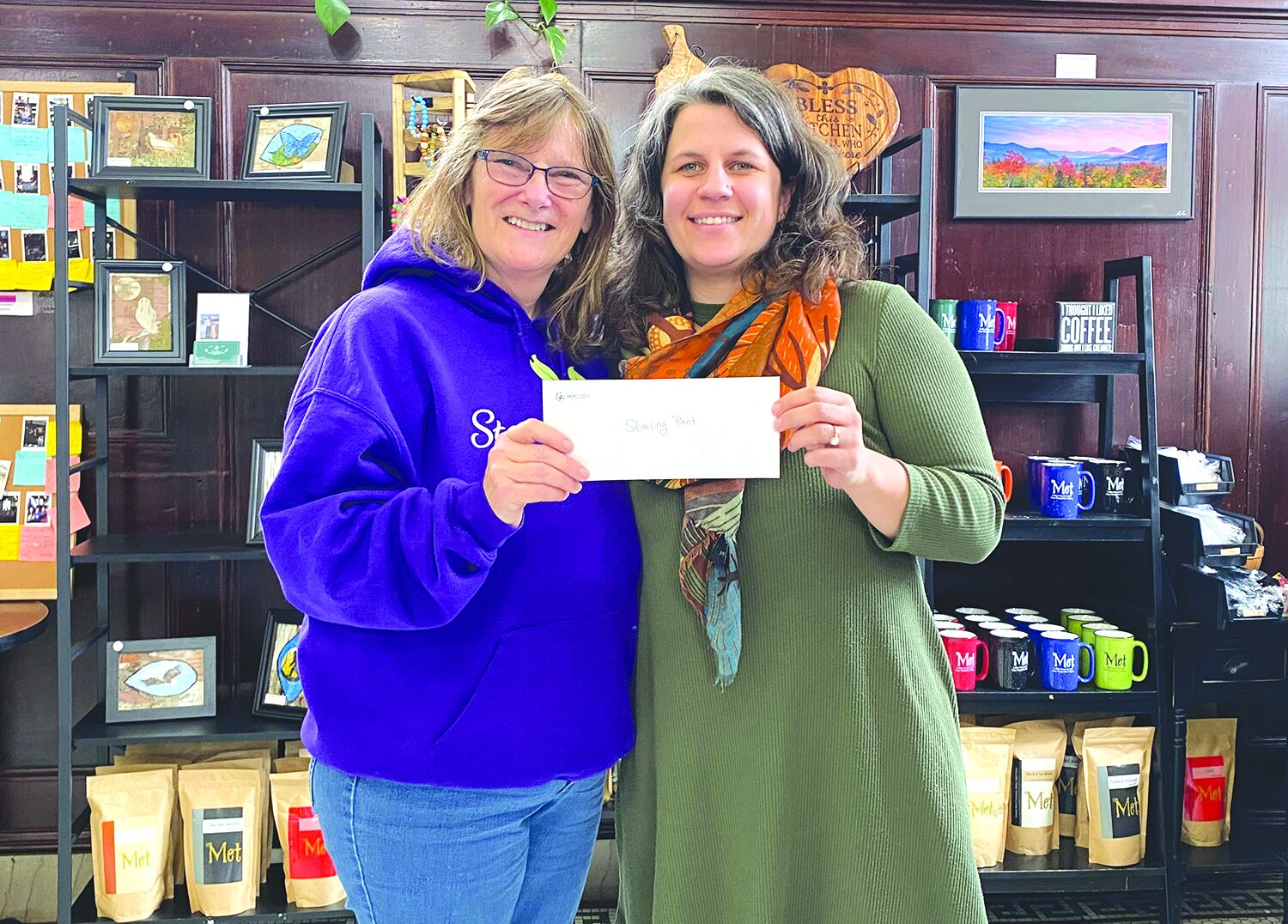 Starting Point receives $1,200 from Sacred Circle Wellness